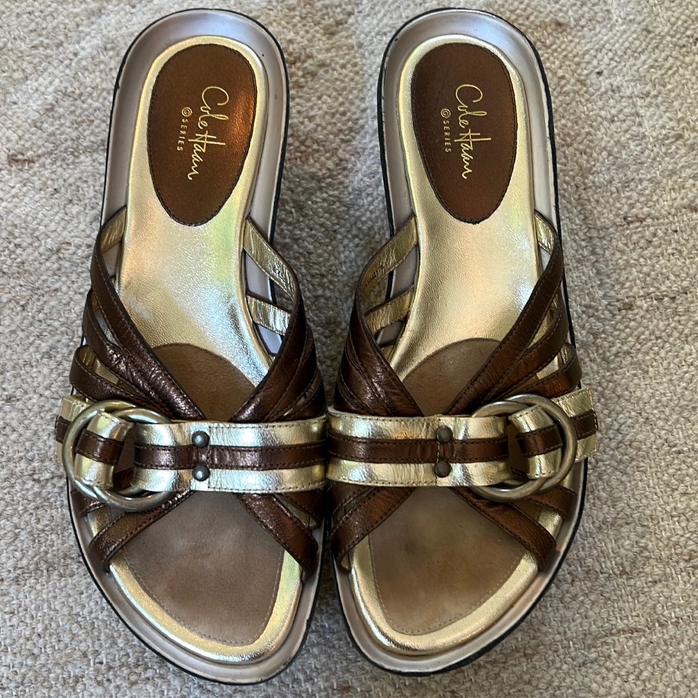 Cole Haan Nike Air G Series size 8 sandals